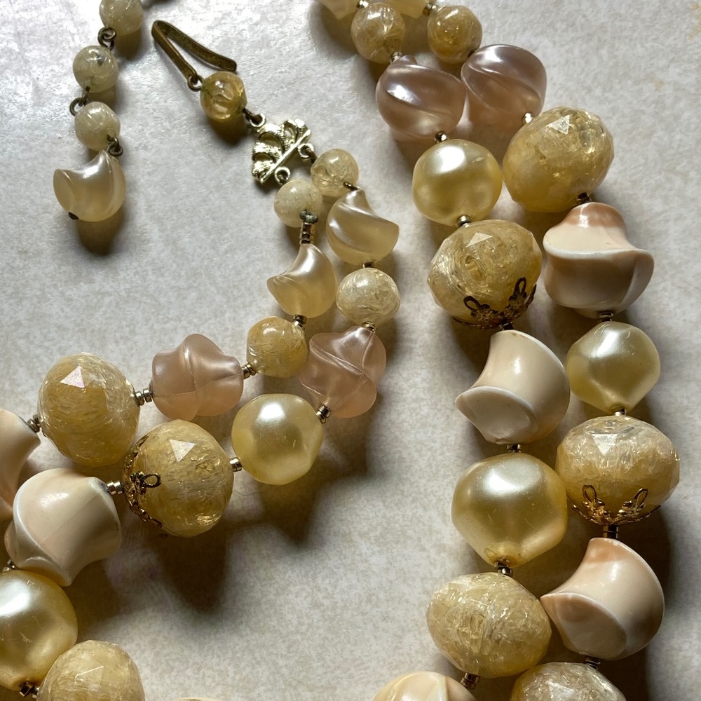 2-strand Vintage A. Germany Necklace